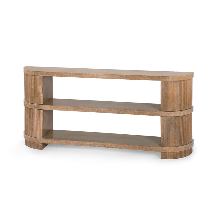 Atlas Console Soft Glow Oak