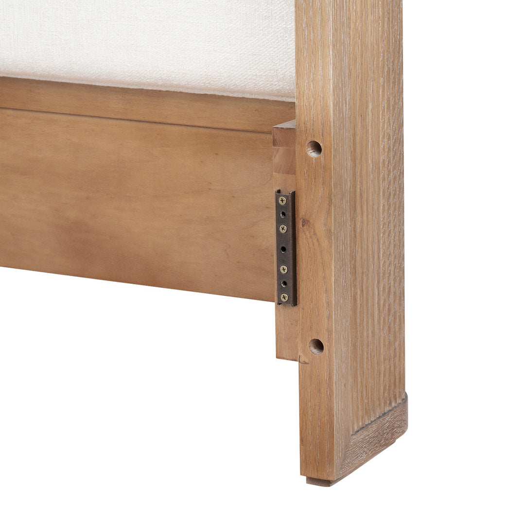 Atlas King Bed  Soft Glow Oak