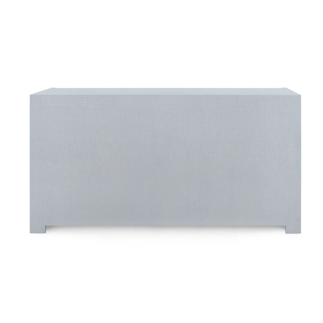 Audrey Extra Large 6-Drawer Washed Winter Gray
