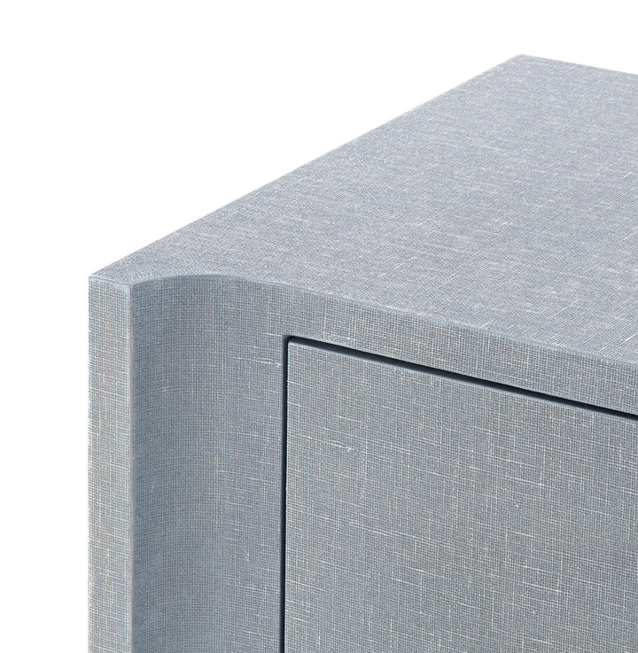 Audrey Extra Large 6-Drawer Washed Winter Gray