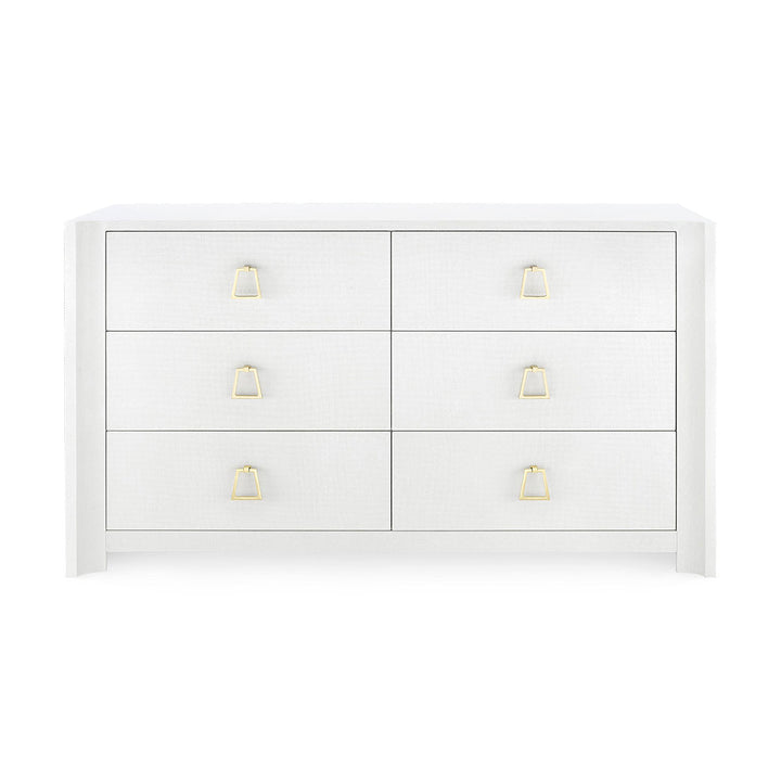 Audrey Extra Large 6-Drawer Cream