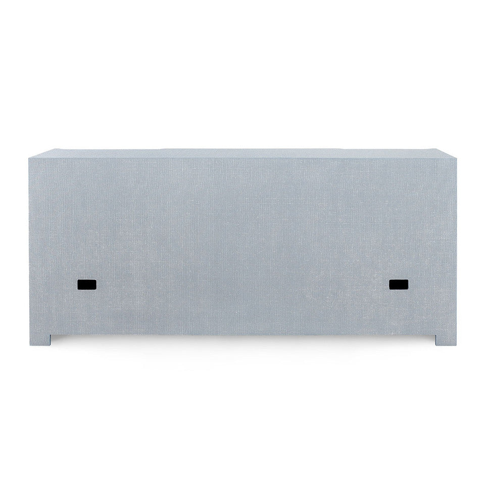 Audrey 3-Drawer &amp; 2-Door Washed Winter Gray
