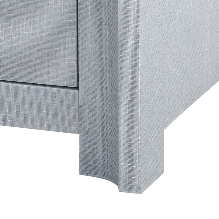 Audrey 3-Drawer &amp; 2-Door Washed Winter Gray