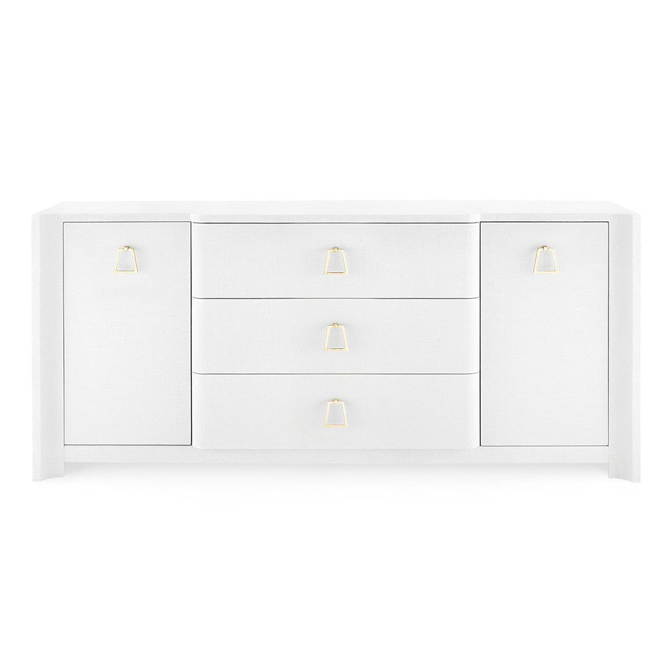 Audrey 3-Drawer &amp; 2-Door Cabinet Cream