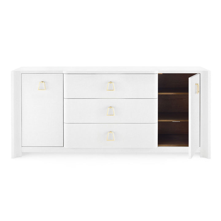 Audrey 3-Drawer &amp; 2-Door Cabinet Cream