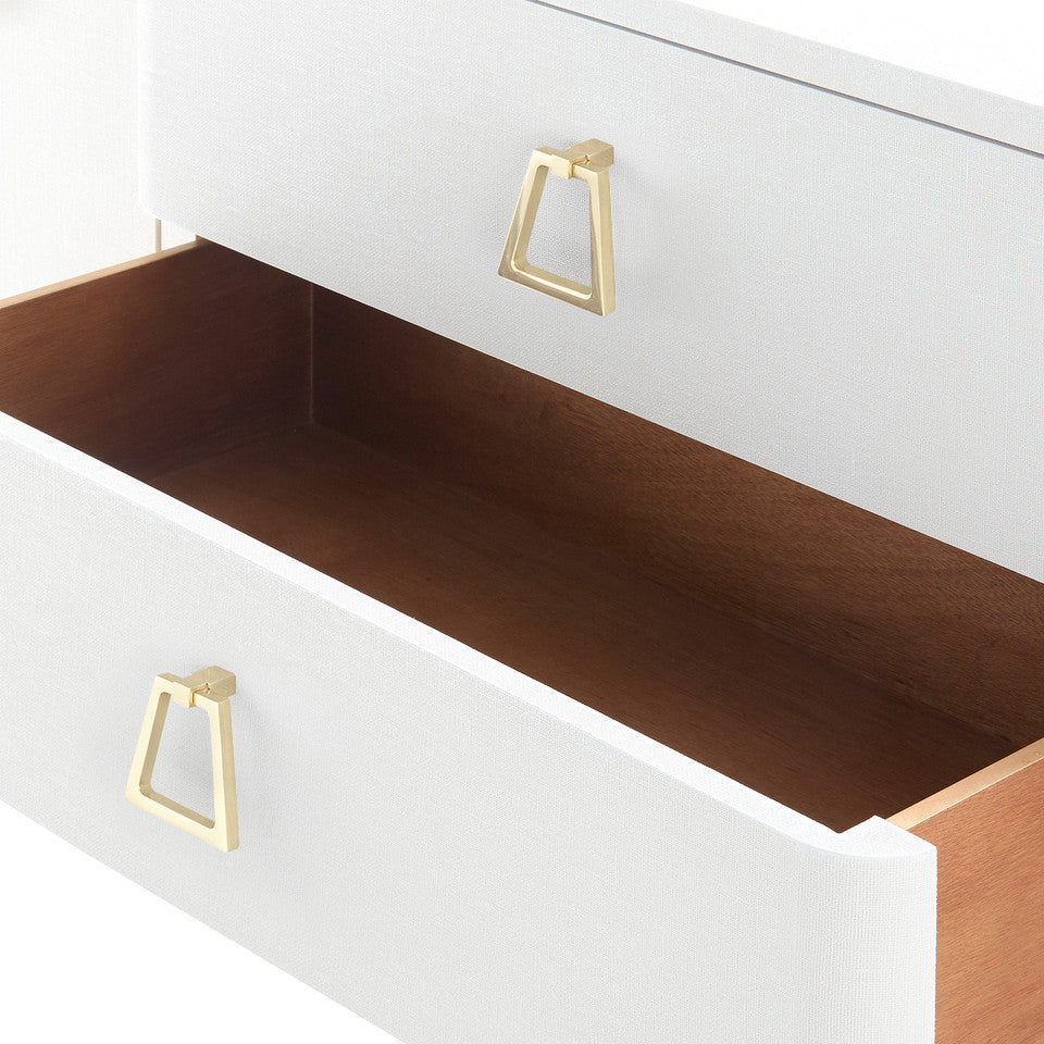 Audrey 3-Drawer &amp; 2-Door Cabinet Cream
