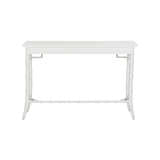 Bamboo Console - White