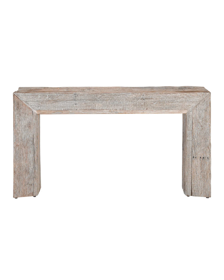 Kanor Whitewash Console Table