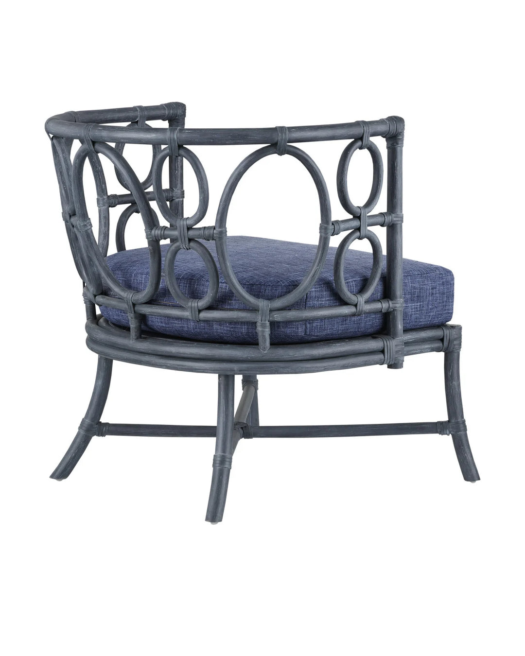 Tegal Natural Chair - Finn Indigo