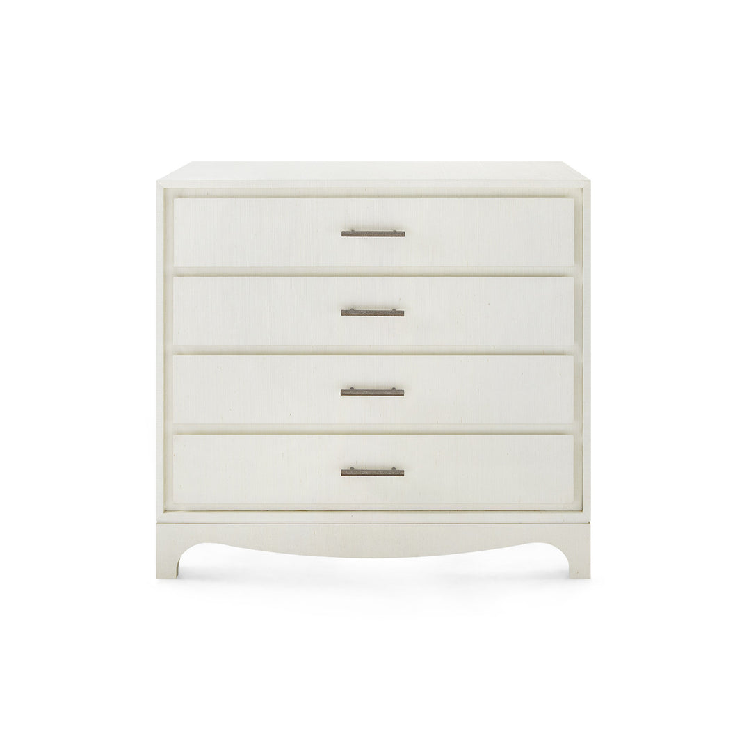 Barrett Large 4-Drawer Sand White