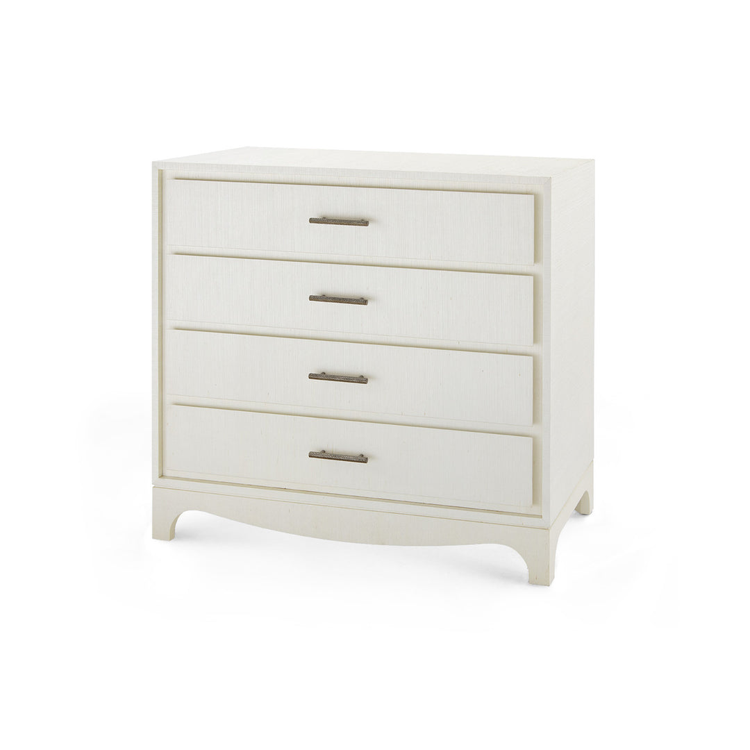 Barrett Large 4-Drawer Sand White