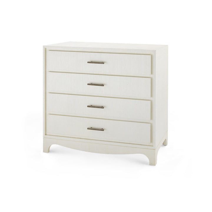 Barrett Large 4-Drawer Sand White