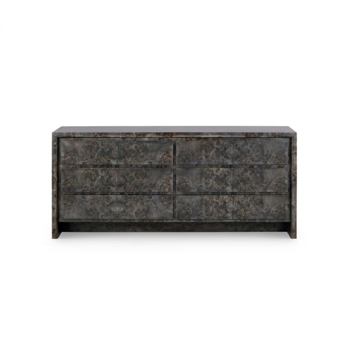 Beatrice 6-Drawer, Arabica Burl