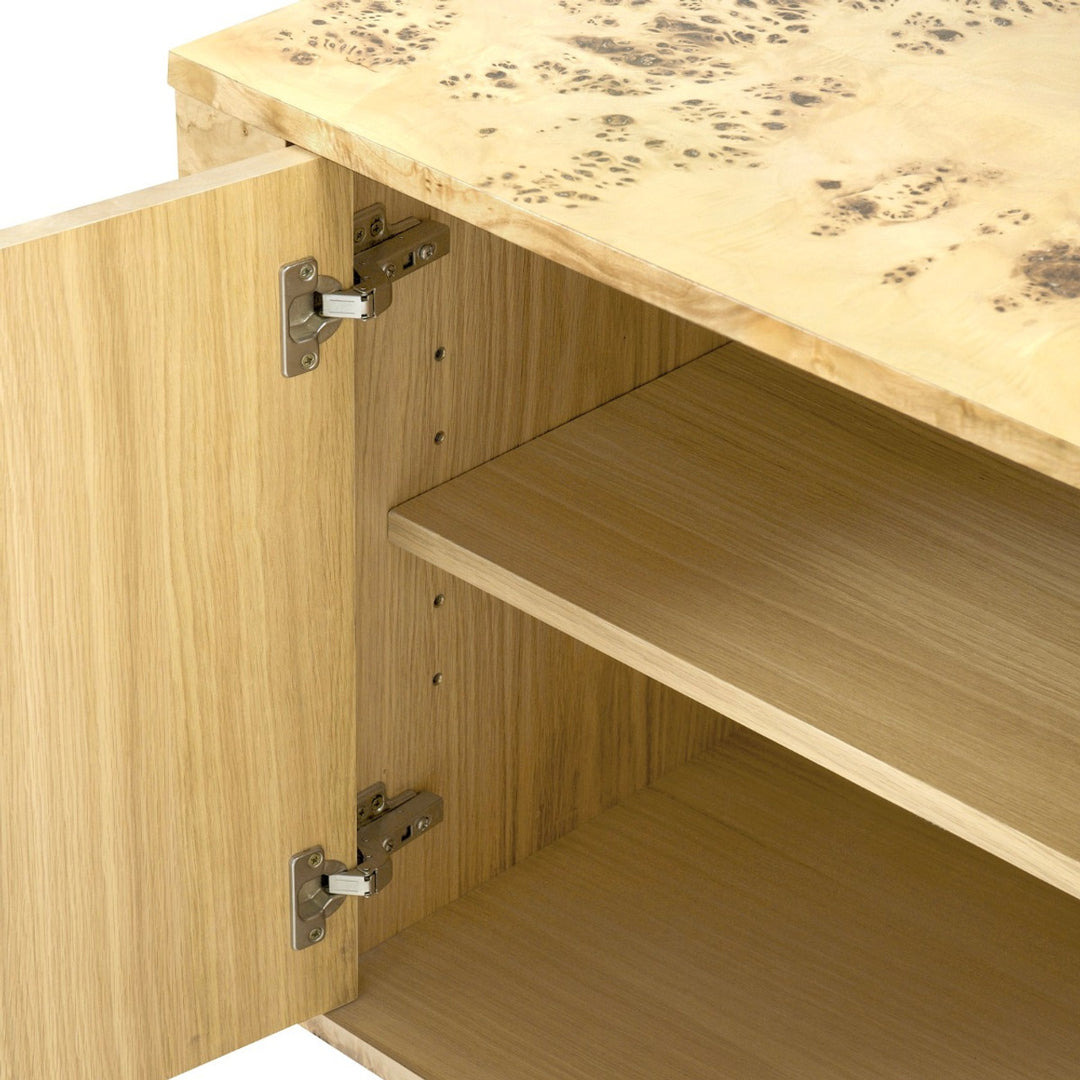 Beau 4-Door Cabinet - Burl