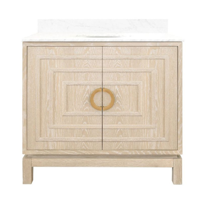 Bixby Bath Vanity - Cerused Oak