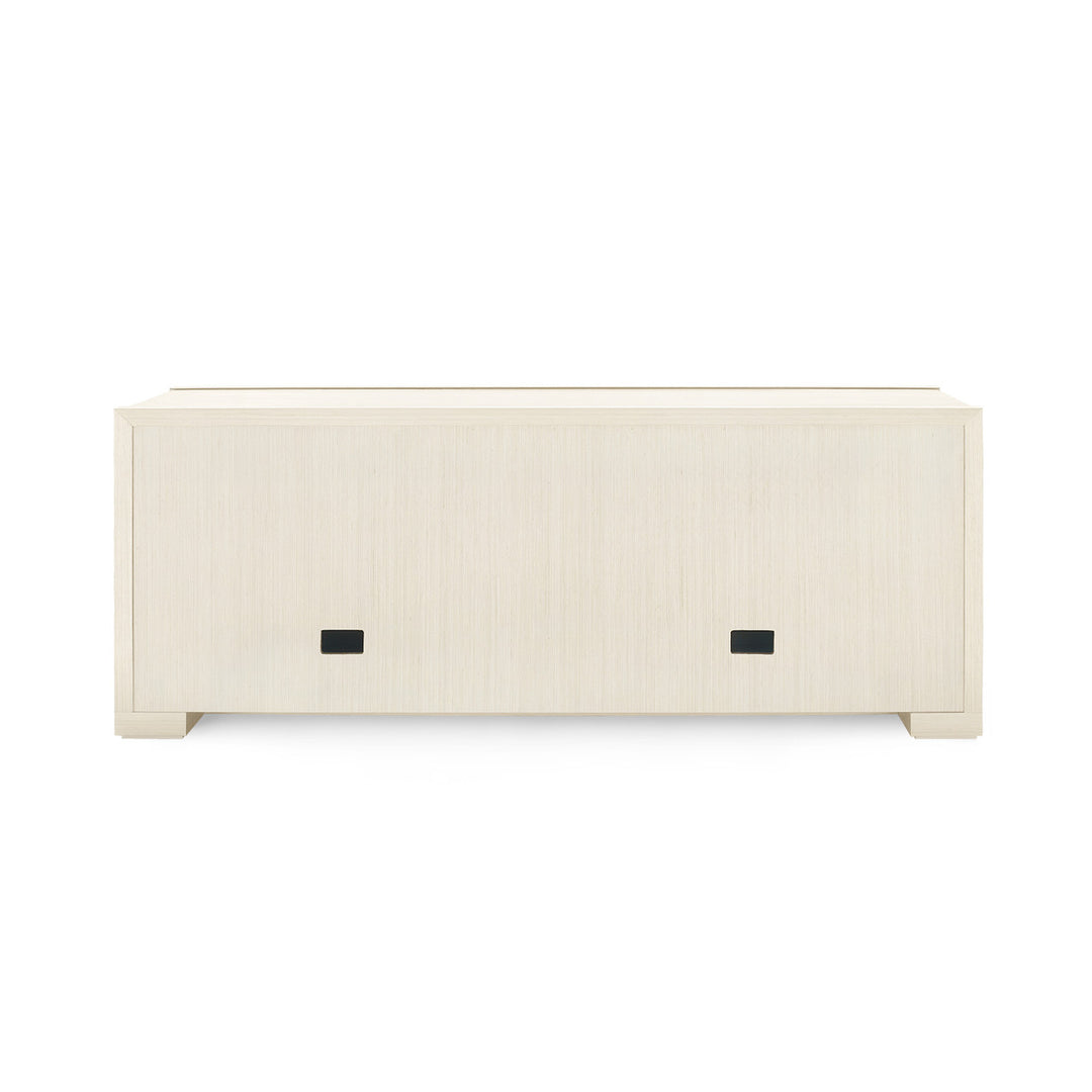 Blake Four Door Cabinet Blanched Oak