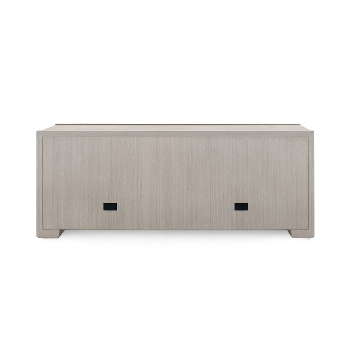 Blake Four Door Cabinet Taupe Gray