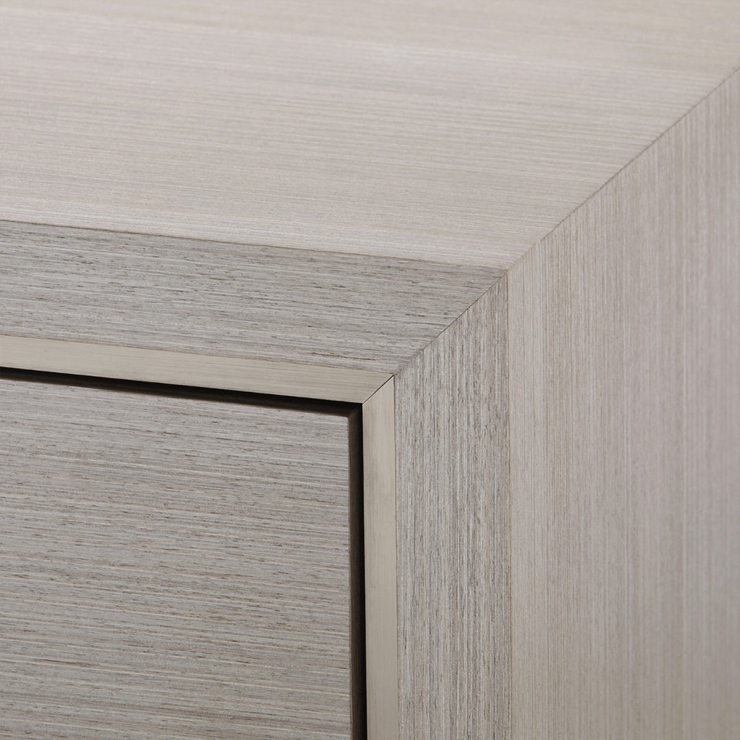 Blake Four Door Cabinet Taupe Gray