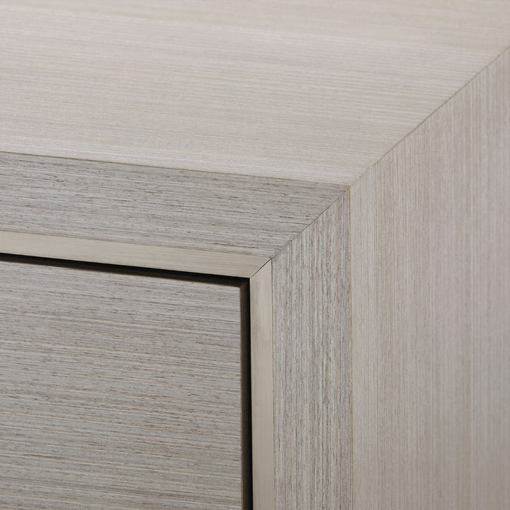 Blake Four Door Cabinet Taupe Gray