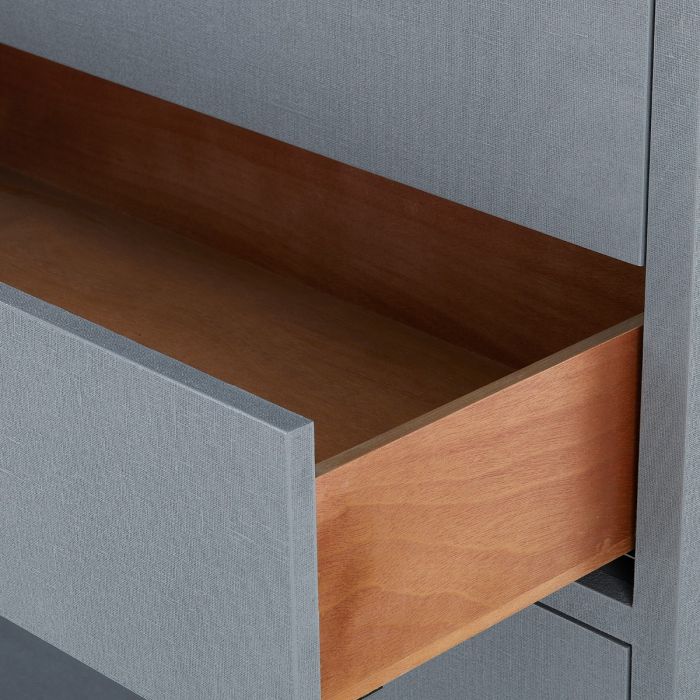 Bryant Tall 6-Drawer Dresser - Winter Gray