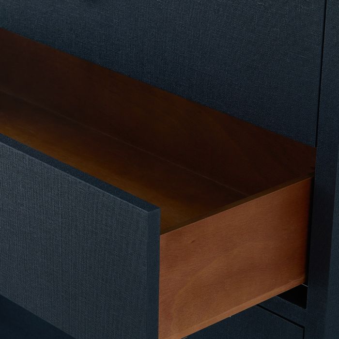 Bryant Tall 6-Drawer Dresser - Blue Steel