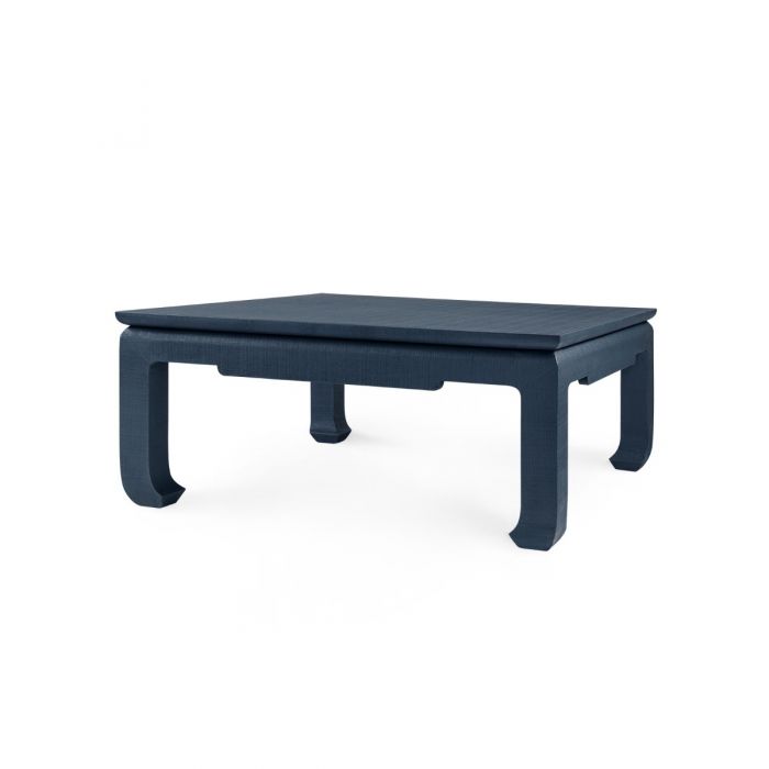 Bethany Large Square Coffee Table -  Storm Blue