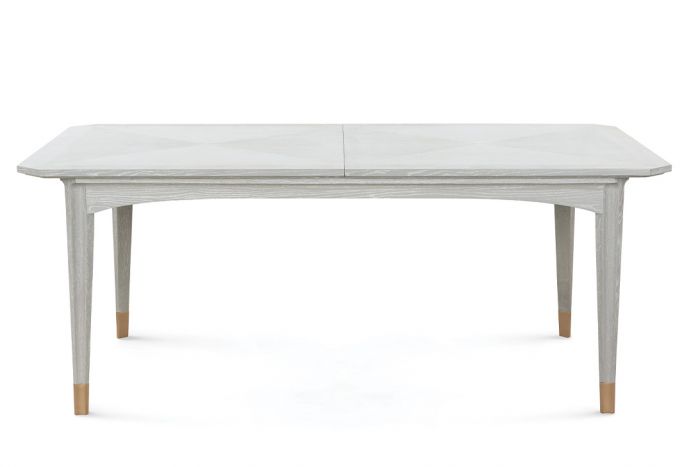 Bertram Dining Table, Soft Gray