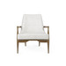 Bastian Lounge Chair - Driftwood &amp; Frosted Alabaster