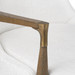 Bastian Lounge Chair - Driftwood &amp; Frosted Alabaster