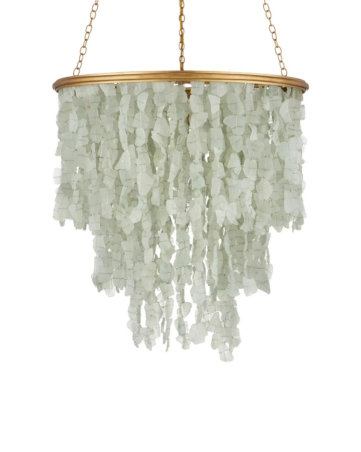 Verre de Mer Chandelier 28"H