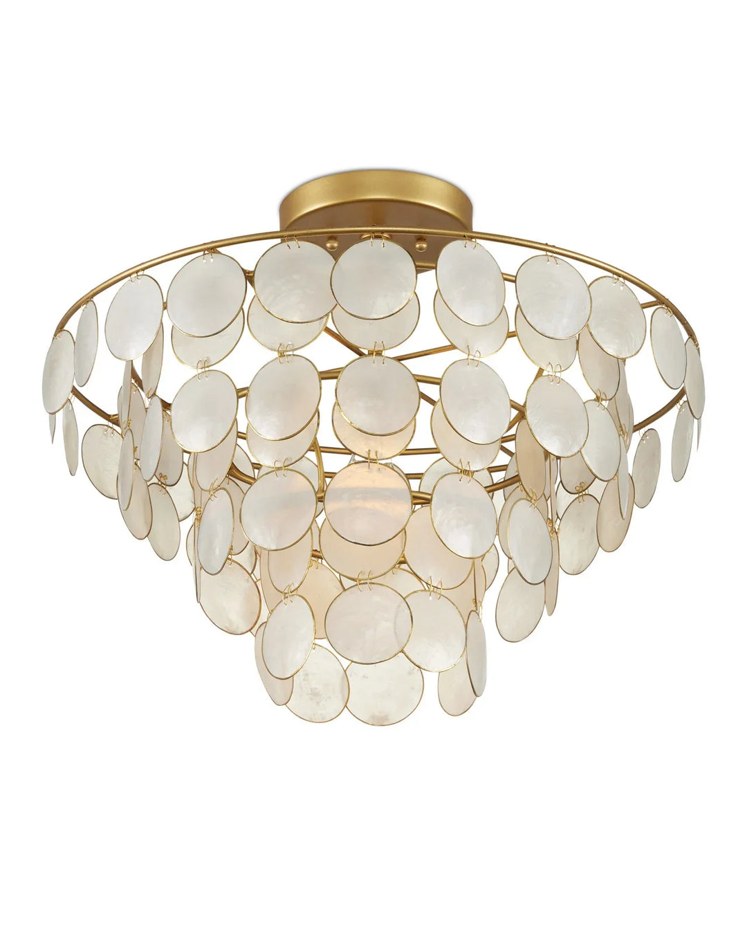 Bon Vivant Small Semi-Flush Mount