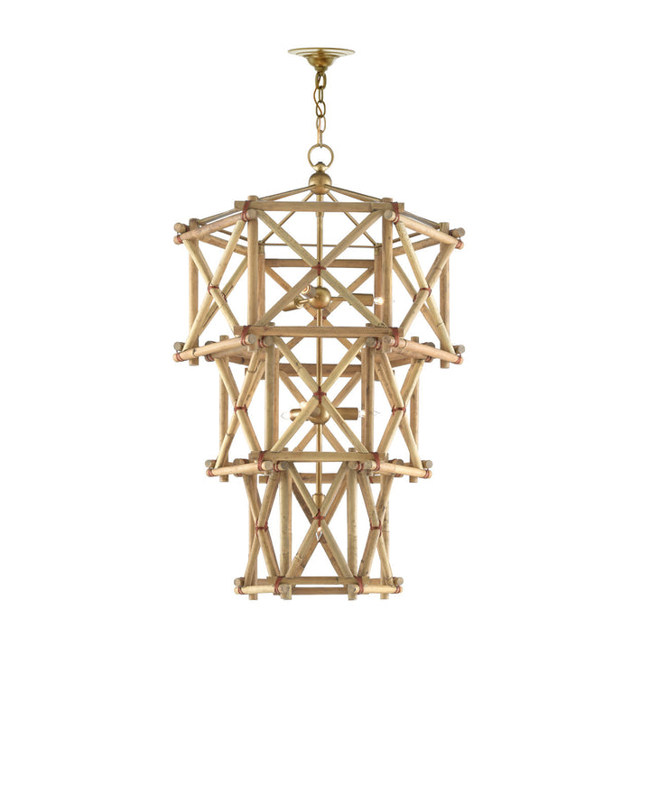 Kingali Medium Rattan Chandelier