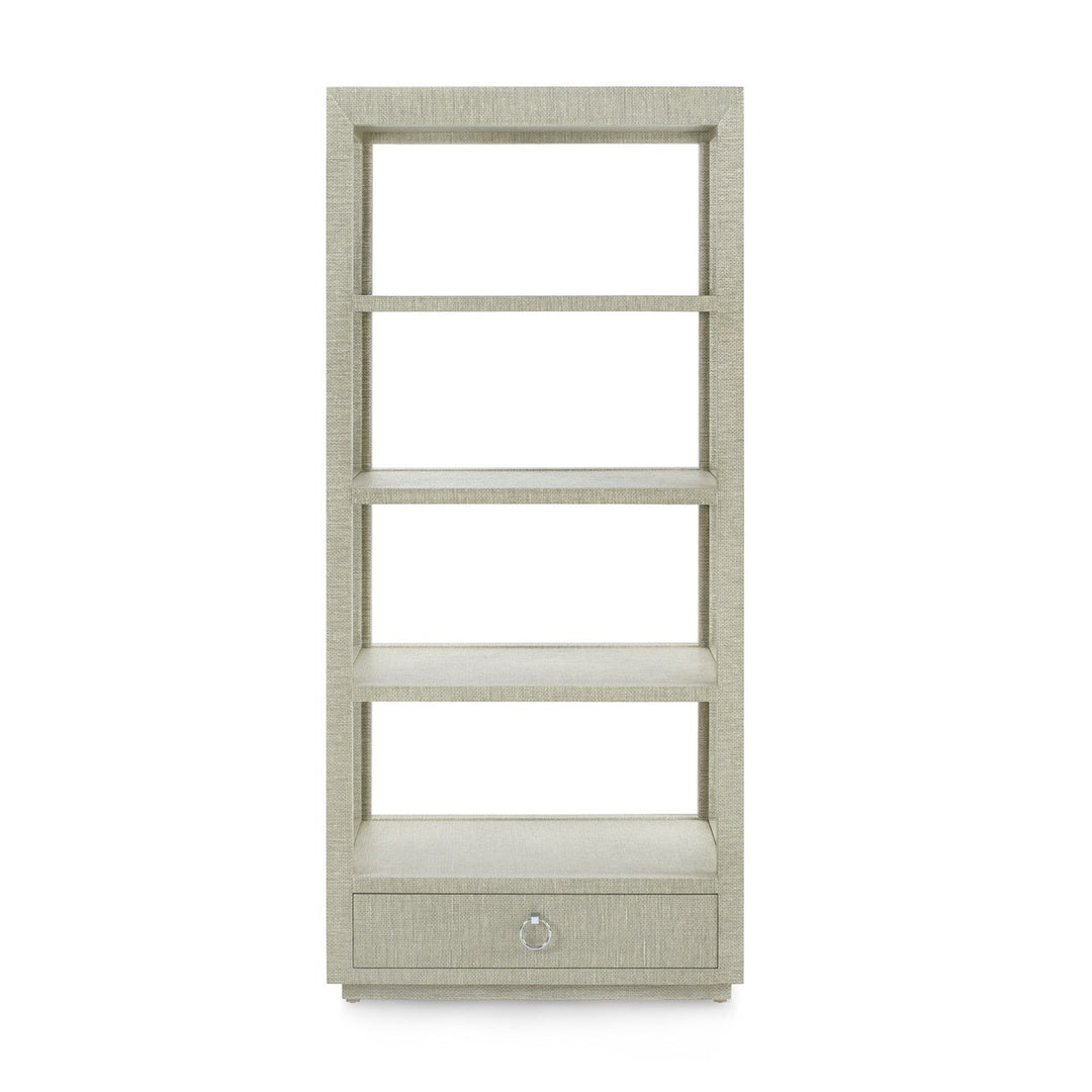 Camilla Etagere Moss Gray Tweed