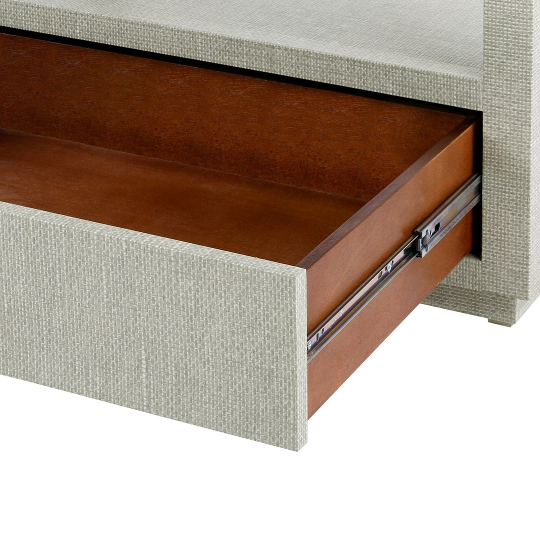 Camilla Etagere Moss Gray Tweed