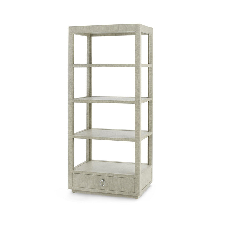 Camilla Etagere Moss Gray Tweed