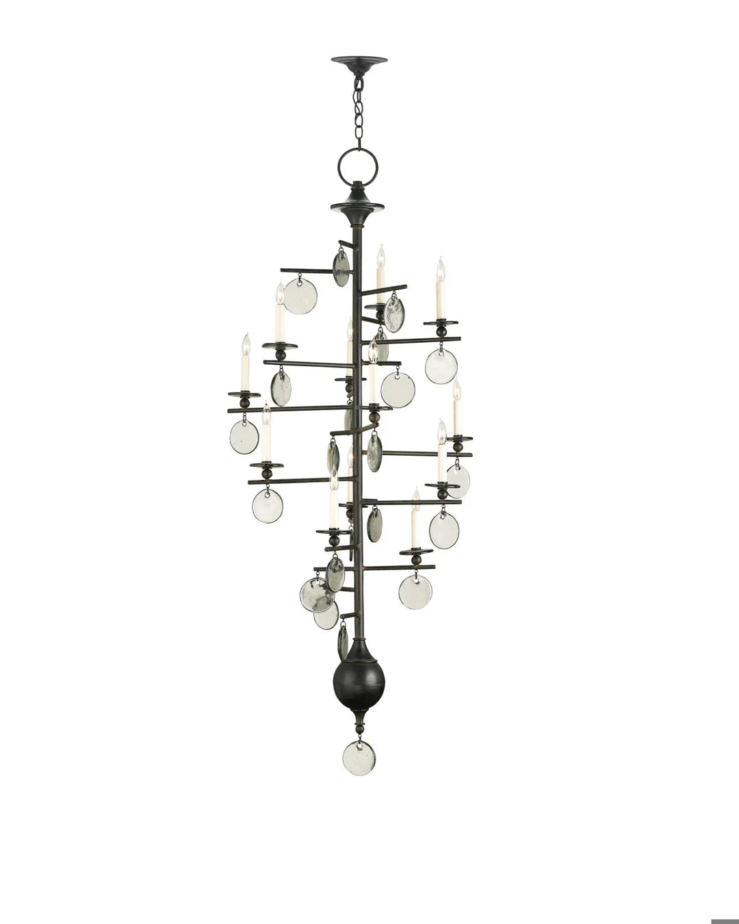 Sethos Large Black Chandelier