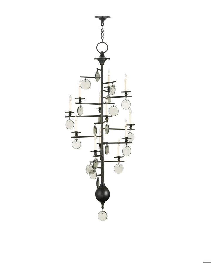 Sethos Large Black Chandelier