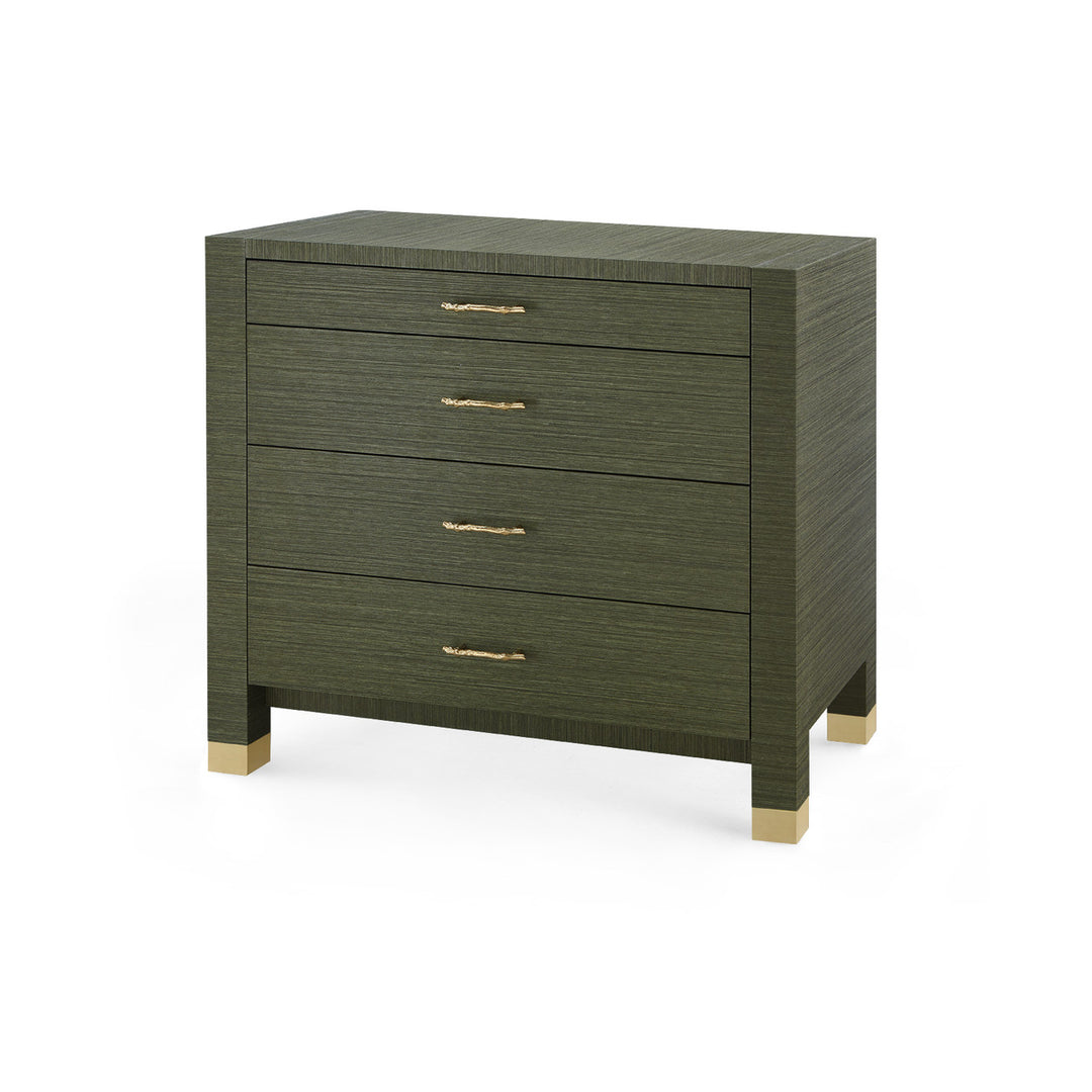 Camden Large 4-Drawer Deep Olive