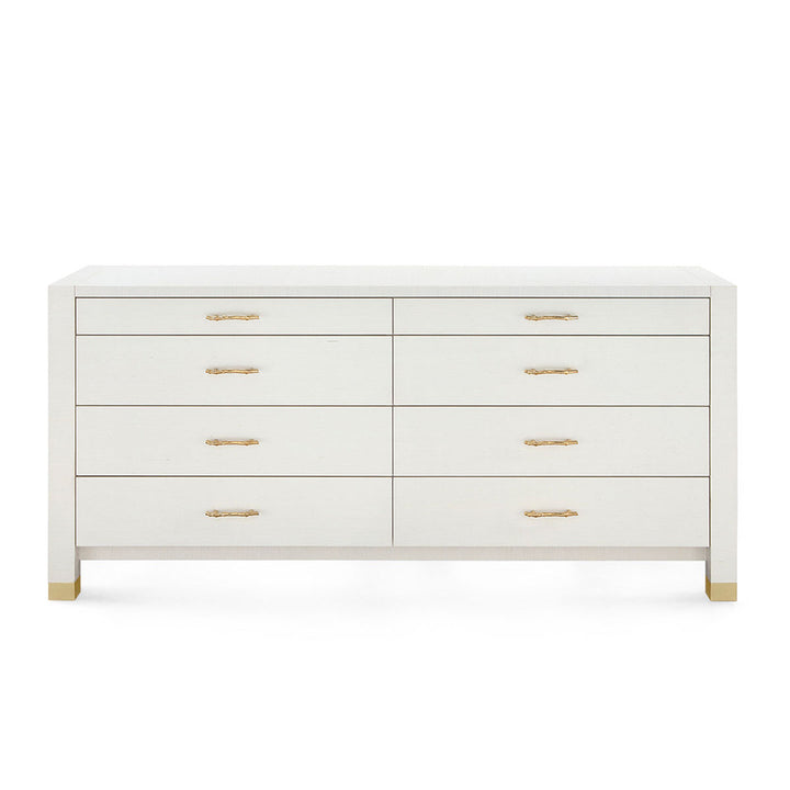 Camden Extra Large 8-Drawer Sand White