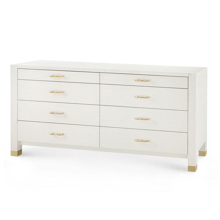 Camden Extra Large 8-Drawer Sand White
