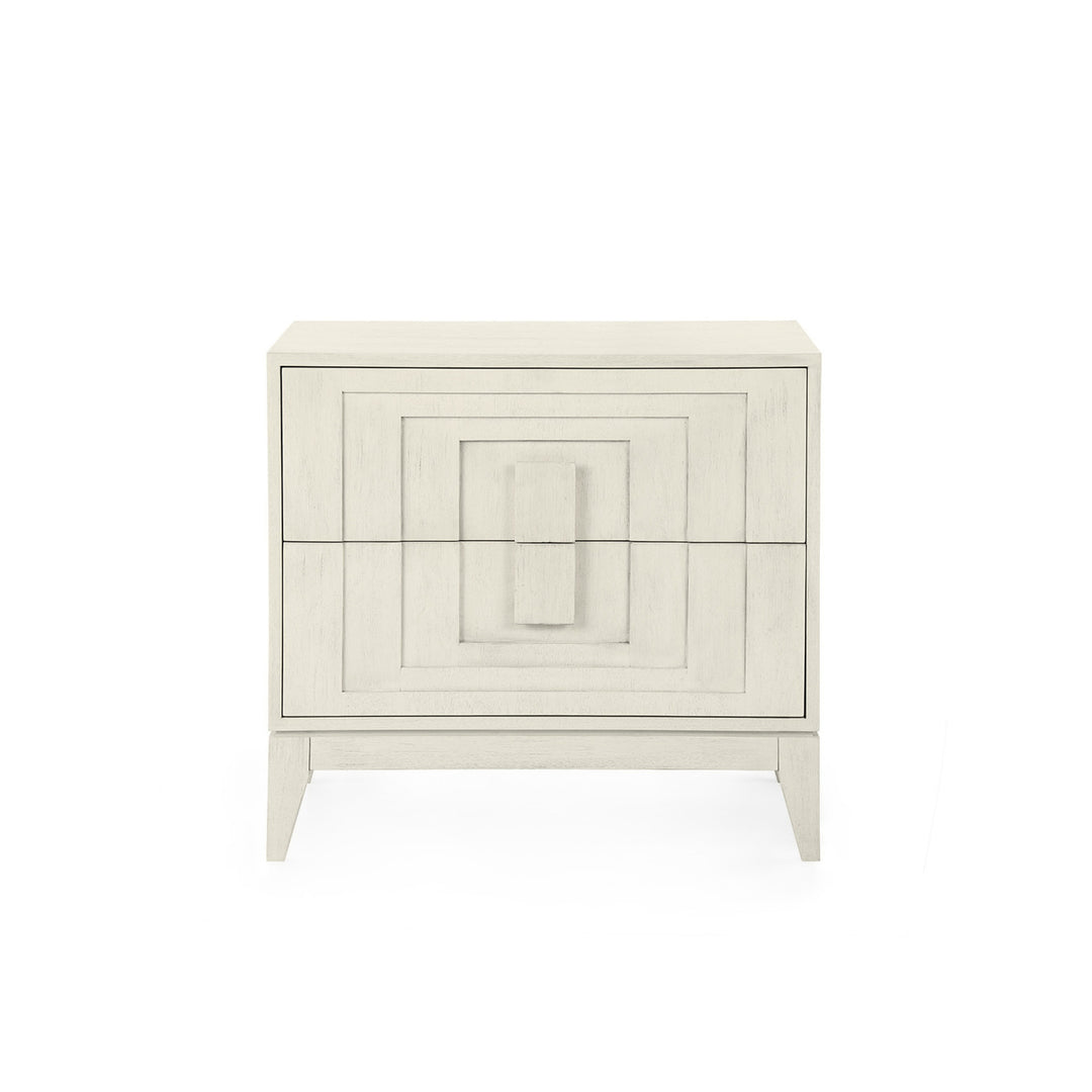 Cooper 2-Drawer Side Table - Sailcloth Sheen