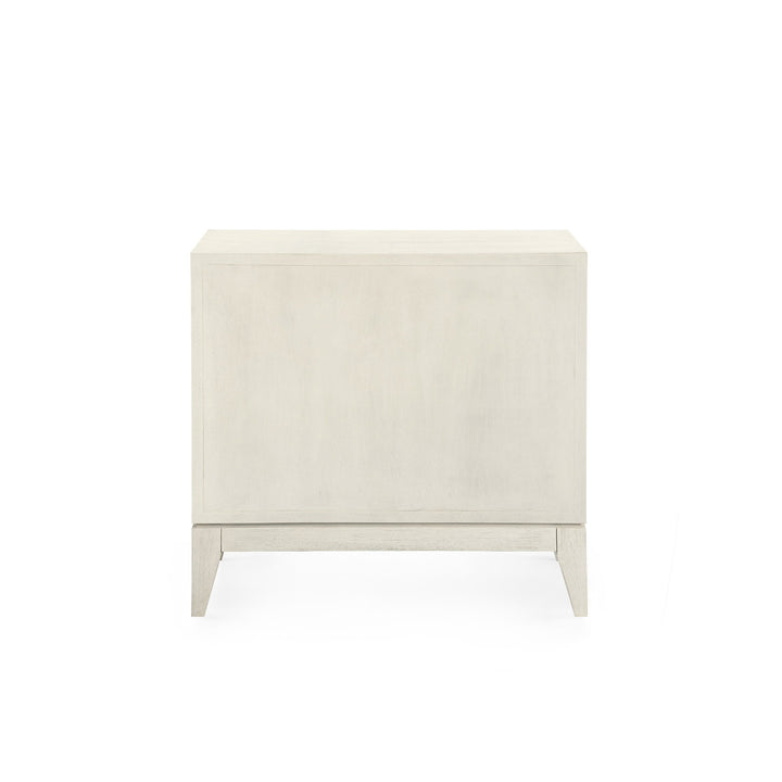 Cooper 2-Drawer Side Table - Sailcloth Sheen