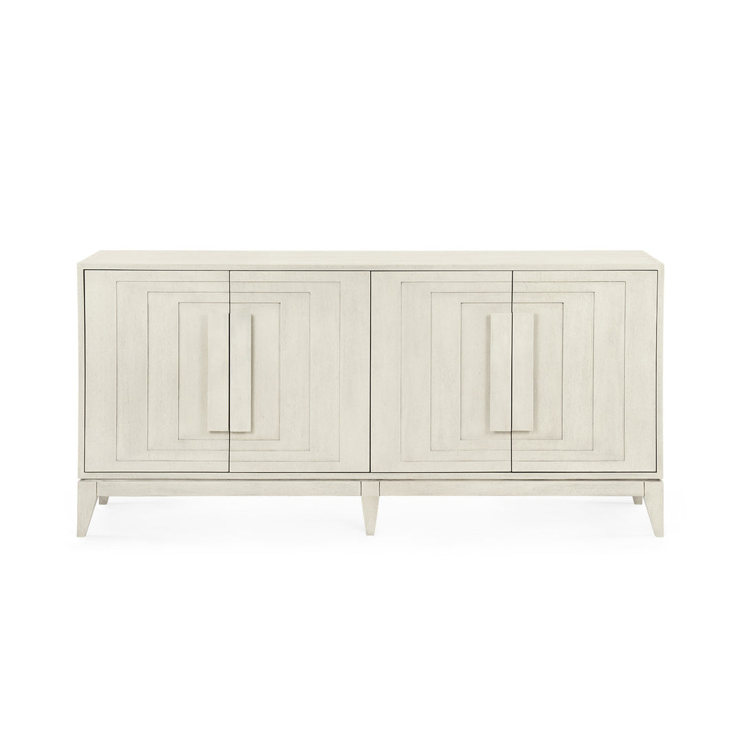 Cooper 4-Door Cabinet - Sailcloth Sheen