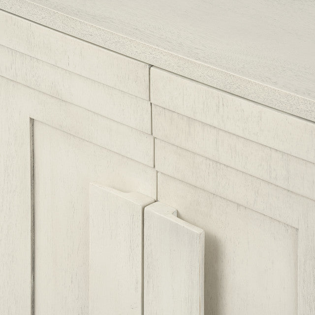 Cooper 4-Door Cabinet - Sailcloth Sheen