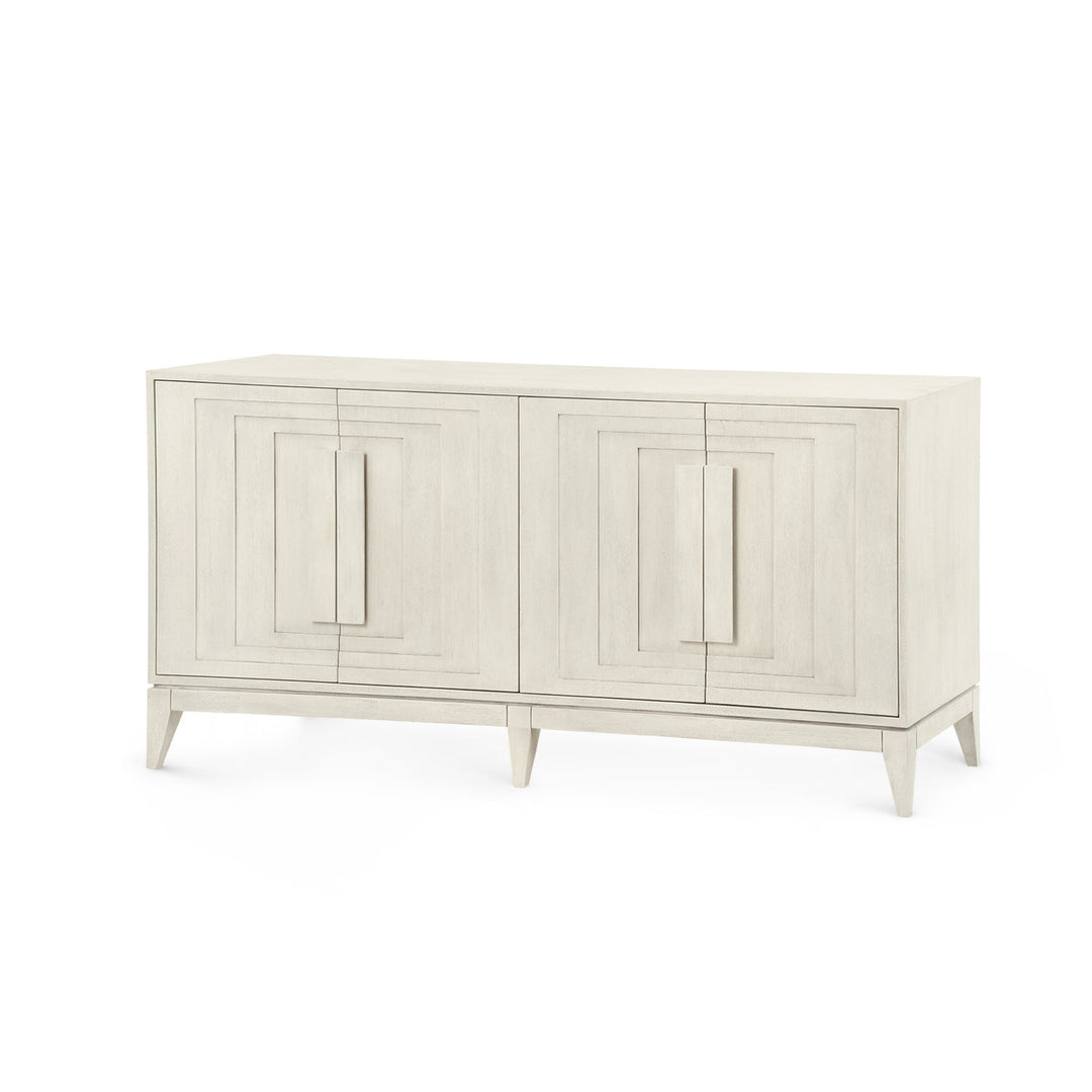 Cooper 4-Door Cabinet - Sailcloth Sheen