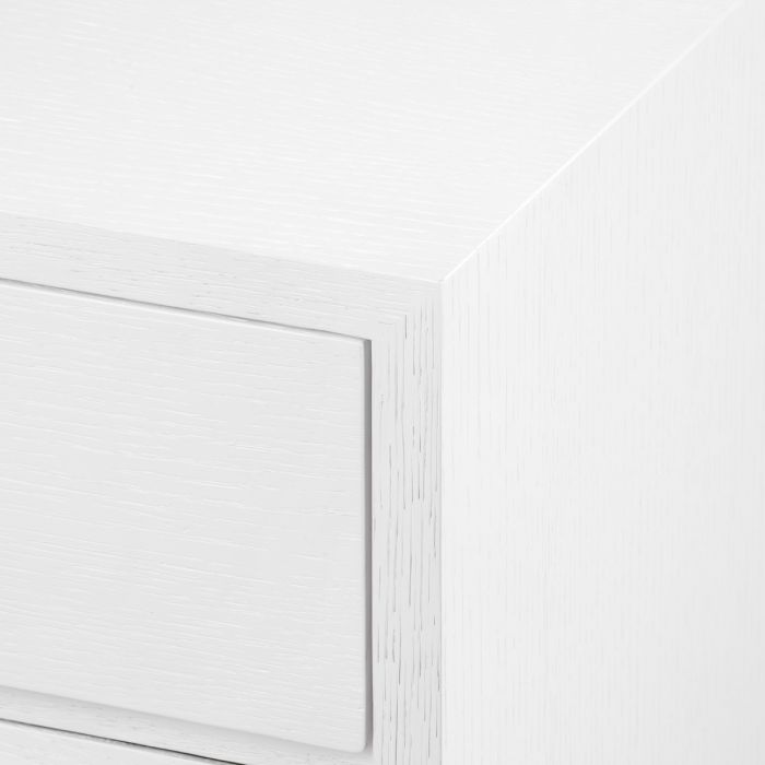 Cora 8-Drawer &amp; 2-Door Cabinet - Soft White