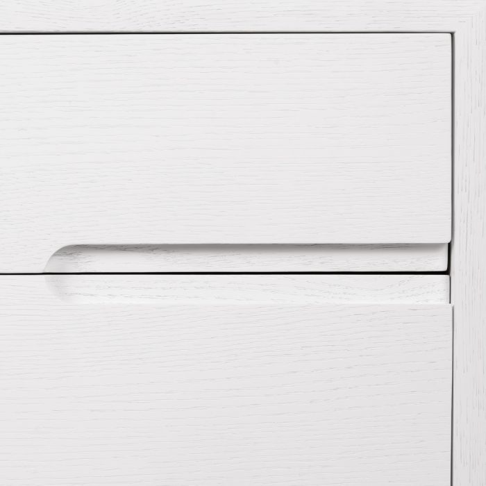 Cora 8-Drawer &amp; 2-Door Cabinet - Soft White