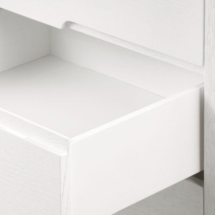 Cora 8-Drawer &amp; 2-Door Cabinet - Soft White