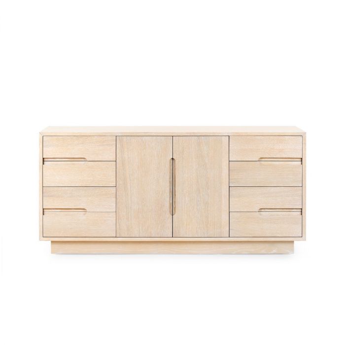 Cora 8-Drawer &amp; 2-Door Cabinet - Sand