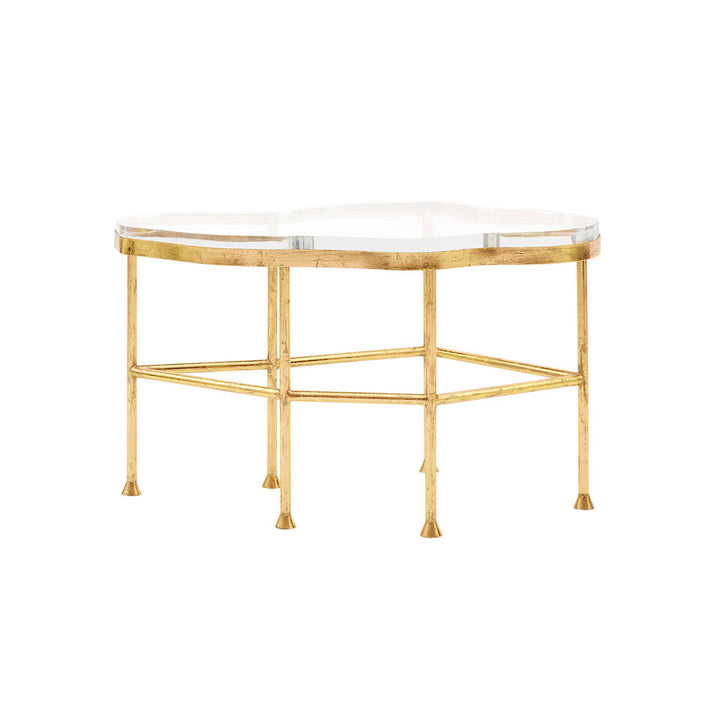 Cristal Coffee Table - Gold Leaf